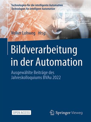 cover image of Bildverarbeitung in der Automation